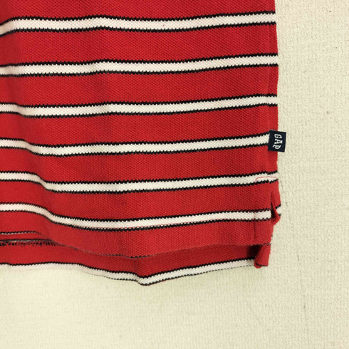 ギャップ Gap 00S ボーダー ポロシャツ メンズ import:XXL