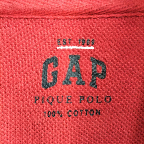ギャップ Gap 00S ボーダー ポロシャツ メンズ import:XXL