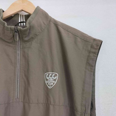 アディダス adidas 00S CARY COUNTRY CLUB プルオーバー ジップ ベスト メンズ import:L