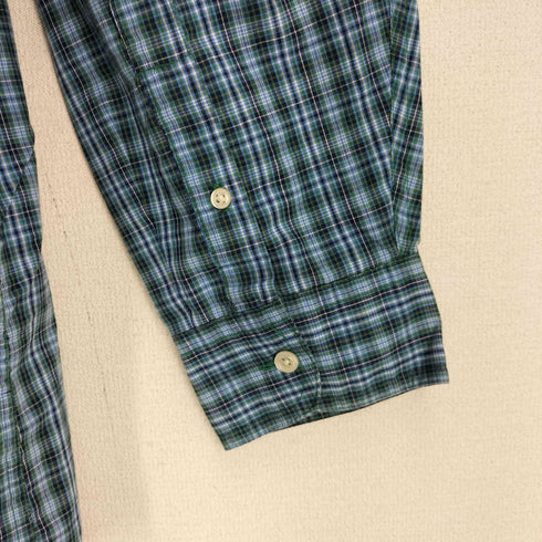 チャップス CHAPS EASY CARE チェック柄 ボタンダウン ロングスリーブシャツ メンズ 2XB/2TF