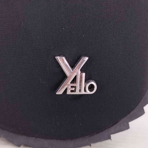 イエロー YELLO TOKYO BLACK PLATFORM SHORT BOOTS レディース JPN:S