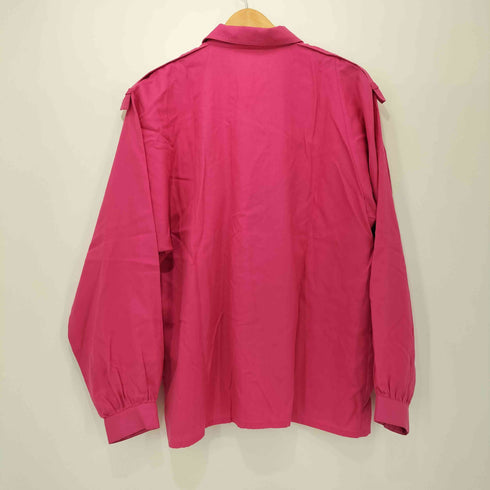 ダブルボタン エポレット ロングスリーブシャツ メンズ