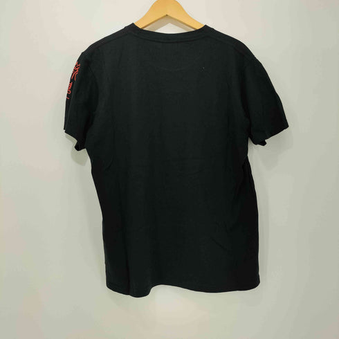 THE EASTERN FORCES OF EVIL ブラックメタル ロゴ プリント S/S Tシャツ メンズ JPN:L
