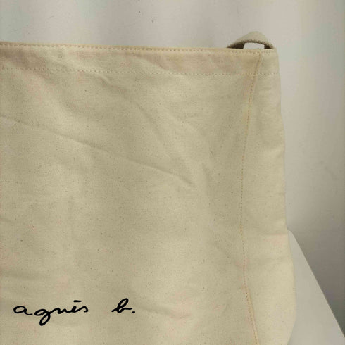 アニエスベー agnes b. キャンバスショルダーバッグ レディース