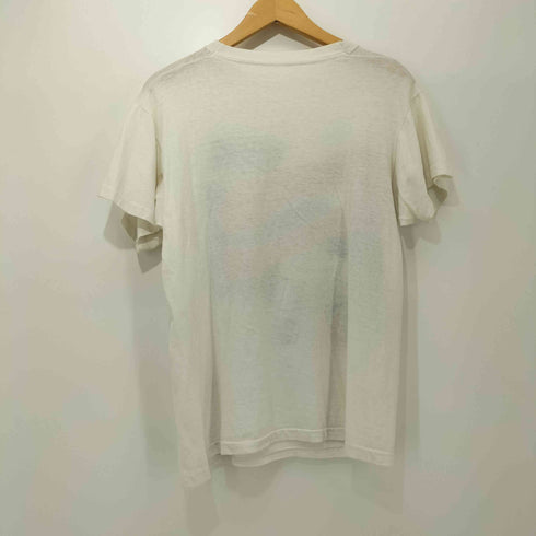 90S シングルステッチ プリント ショートスリーブクルーネックTシャツ メンズ