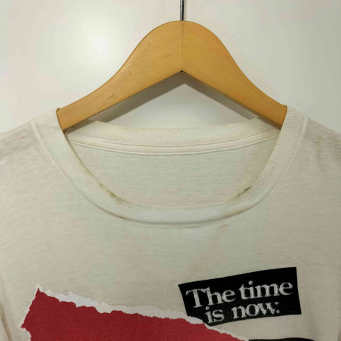 90S シングルステッチ プリント ショートスリーブクルーネックTシャツ メンズ