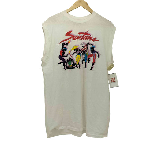 ヘインズ Hanes 90S ロゴプリント ノースリーブ クルーネックTシャツ メンズ import:S