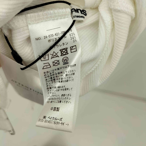 ジャーナルスタンダード JOURNAL STANDARD 24SS Oriens ガーターデザインタンクトップ レディース FREE