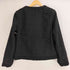 エイチアンドエム H&M 銀ボタン ツイードジャケット レディース import:M