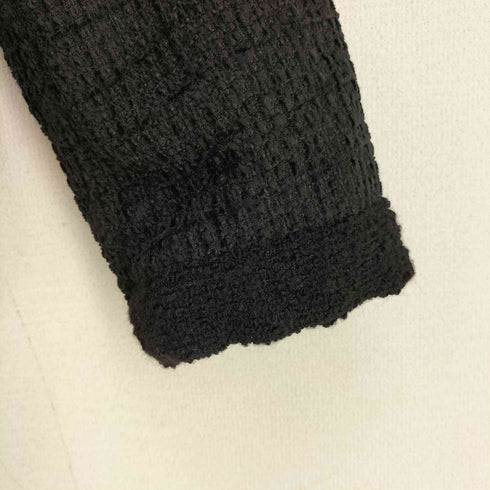 エイチアンドエム H&M 銀ボタン ツイードジャケット レディース import:M