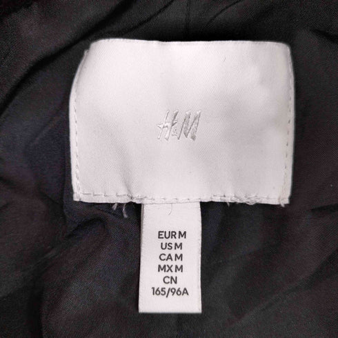 エイチアンドエム H&M 銀ボタン ツイードジャケット レディース import:M