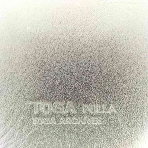 トーガプルラ TOGA PULLA レザーコインケースチェーンネックレス レディース