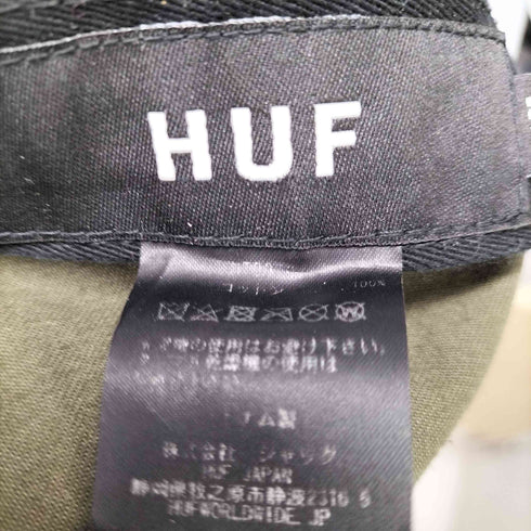 ハフ HUF UCK IT 6 PANEL HAT 6パネル ハット キャップ メンズ