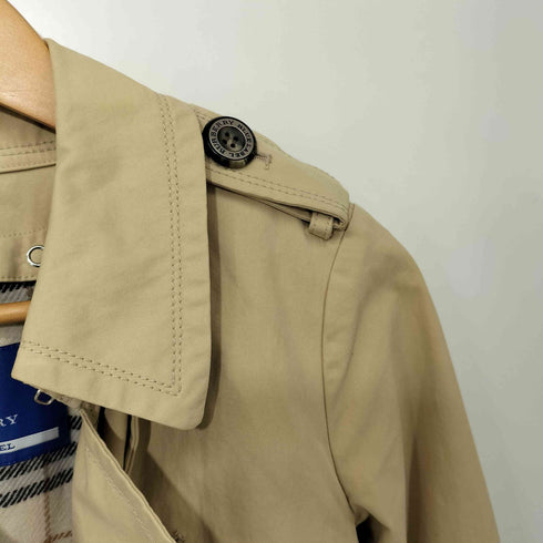 バーバリーブルーレーベル BURBERRY BLUE LABEL ライナーノバチェック トレンチコート レディース EUR:38
