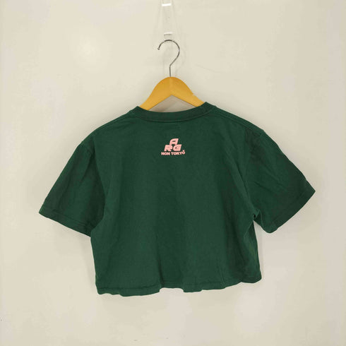 ノントーキョー NON TOKYO PRINT SHORT T-SHIRT プリント ショート Tシャツ カットソー レディース 1