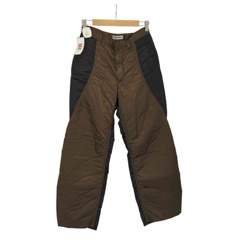 イッセイミヤケ ISSEY MIYAKE 98AW ナイロンバイカラーパンツ レディース JPN:M