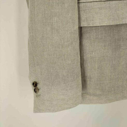 ザラ ZARA 100% LINEN SUIT BLAZER メンズ 50