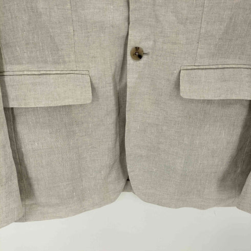 ザラ ZARA 100% LINEN SUIT BLAZER メンズ 50