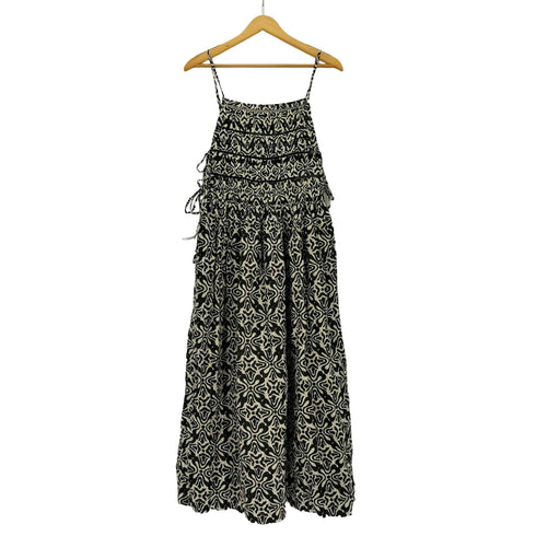 サラマリカ Sara Mallika Cotton Lurex Ripple Print Cami Dress プリントキャミドレス レディース