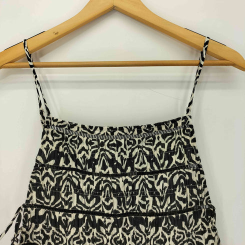 サラマリカ Sara Mallika Cotton Lurex Ripple Print Cami Dress プリントキャミドレス レディース
