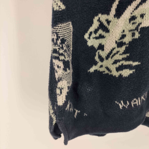 コーヘン COOHEM 花柄 タオル地 ショートスリーブニットポロシャツ メンズ JPN:M