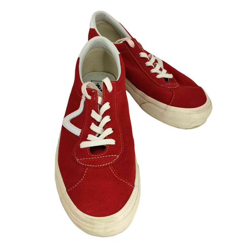 バンズ VANS STYLE 73 DX EPOCH SPORT ANAHEIM FACTORY OG RED SUEDE メンズ JPN:30