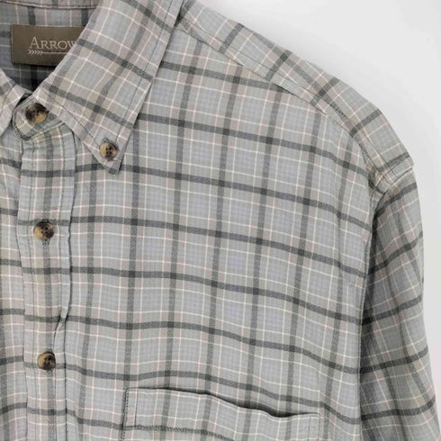 アロー ARROW KHAKIS チェック ボタンダウンシャツ メンズ JPN:M