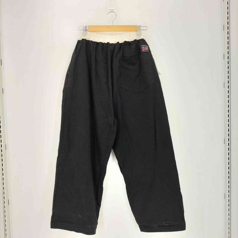 SPELLEDIT ウエストリブ 2タック コットンワイドパンツ cool レディース