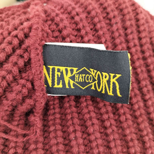 ニューヨークハット NEWYORK HAT&CAP CO. USA製 アクリルニットキャップ ビーニー メンズ