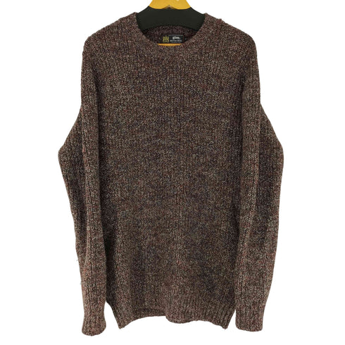 ジム gim ウール100 クルーネックセーター メンズ import:L