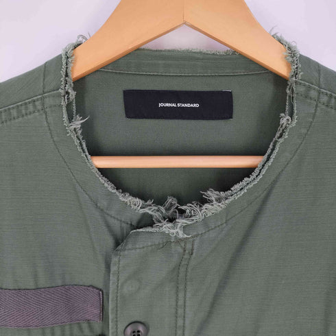 ジャーナルスタンダード JOURNAL STANDARD 21ss M-65 CUT オフベスト 2 ミリタリージレ レディース