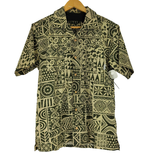 コロンビア Columbia 総柄 S/S アロハシャツ メンズ import:S