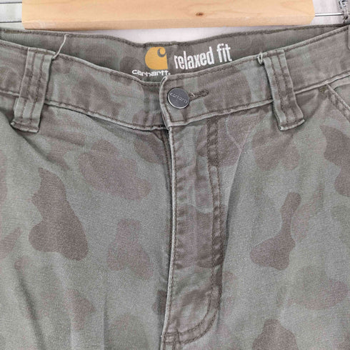 カーハート Carhartt RUGGED FLEX RIGBY CARGO SHORT カモフラ メンズ 33