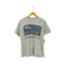 YORK USA製 UNDER WATER WORLD フォトグラフィックプリント クルーネックTシャツ カットソー メンズ S