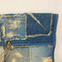ジャパンブルージーンズ JAPAN BLUE JEANS ダメージデニムパッチワーク クラッチバッグ メンズ