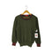 Robertadi Camerino リブデザイン ウールクルーネック ニットセーター import レディース 40