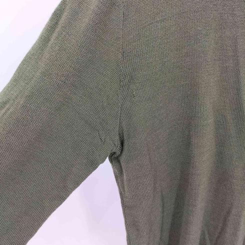 Robertadi Camerino リブデザイン ウールクルーネック ニットセーター import レディース 40