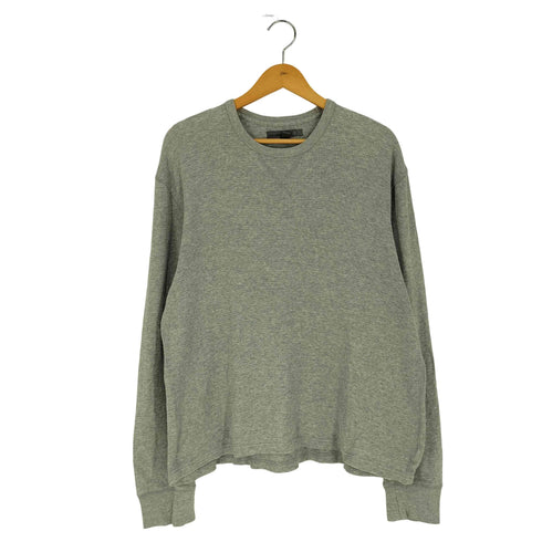 オールドネイビー OLD NAVY 前V サーマルTシャツ メンズ import:L