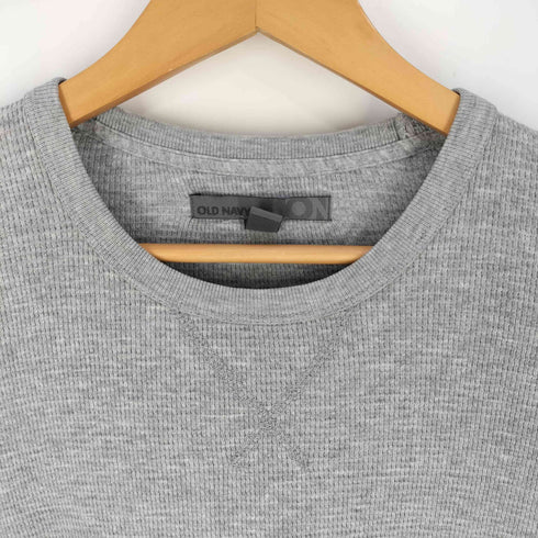 オールドネイビー OLD NAVY 前V サーマルTシャツ メンズ import:L