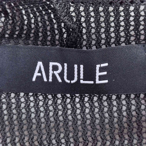 アリュール ARULE ダブルジップメッシュパーカー メンズ
