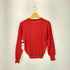 Robertadi Camerino Vネック リブデザイン ウールニットセーター import レディース 40