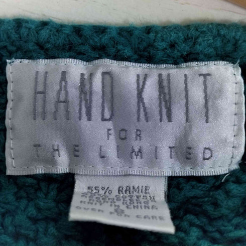 HAND KNIT FOR THE LIMITED ウールコットン ケーブルニット レディース import:S