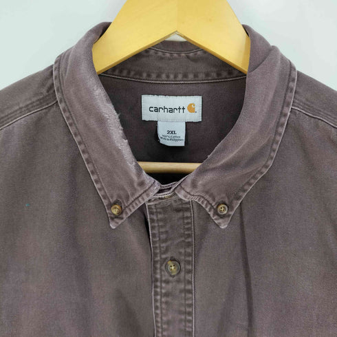 カーハート Carhartt 12AW Oakman Twill Work Shirt ツイル ワークシャツ メンズ 2XL