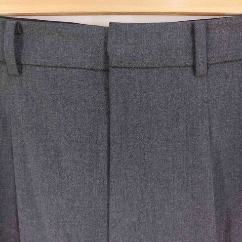 ユニクロ UNIQLO タックワイドパンツ(ツータック・丈長め76cm) レディース JPN:M