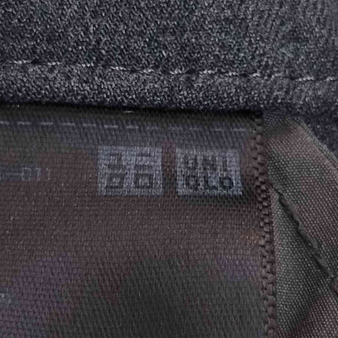 ユニクロ UNIQLO タックワイドパンツ(ツータック・丈長め76cm) レディース JPN:M