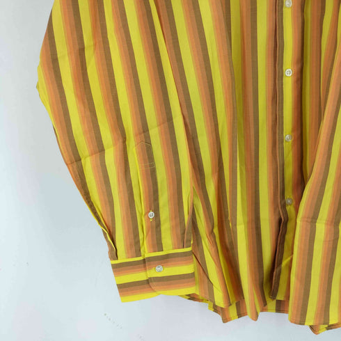 フェアファクス FAIRFAX ストライプ L/S シャツ メンズ import:XL
