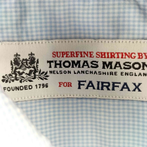トーマスメイソンフォーフェアファクス THOMAS MASON for FAIRFAX L/S シャツ メンズ import:XL