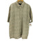 エディーバウアー Eddie Bauer 90-00S リーフ柄 総柄 リネン コットン S/S シャツ メンズ import:L