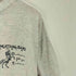 90S ONEITA ボディ USA製 POWER-T MUSTANG BAND Dobso High School ユニコーン プリント Tシャツ 袖シングルステッチ 霜降り メンズ import:L
