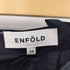 エンフォルド ENFOLD シャツドッキング プリーツ スカート レディース 36
